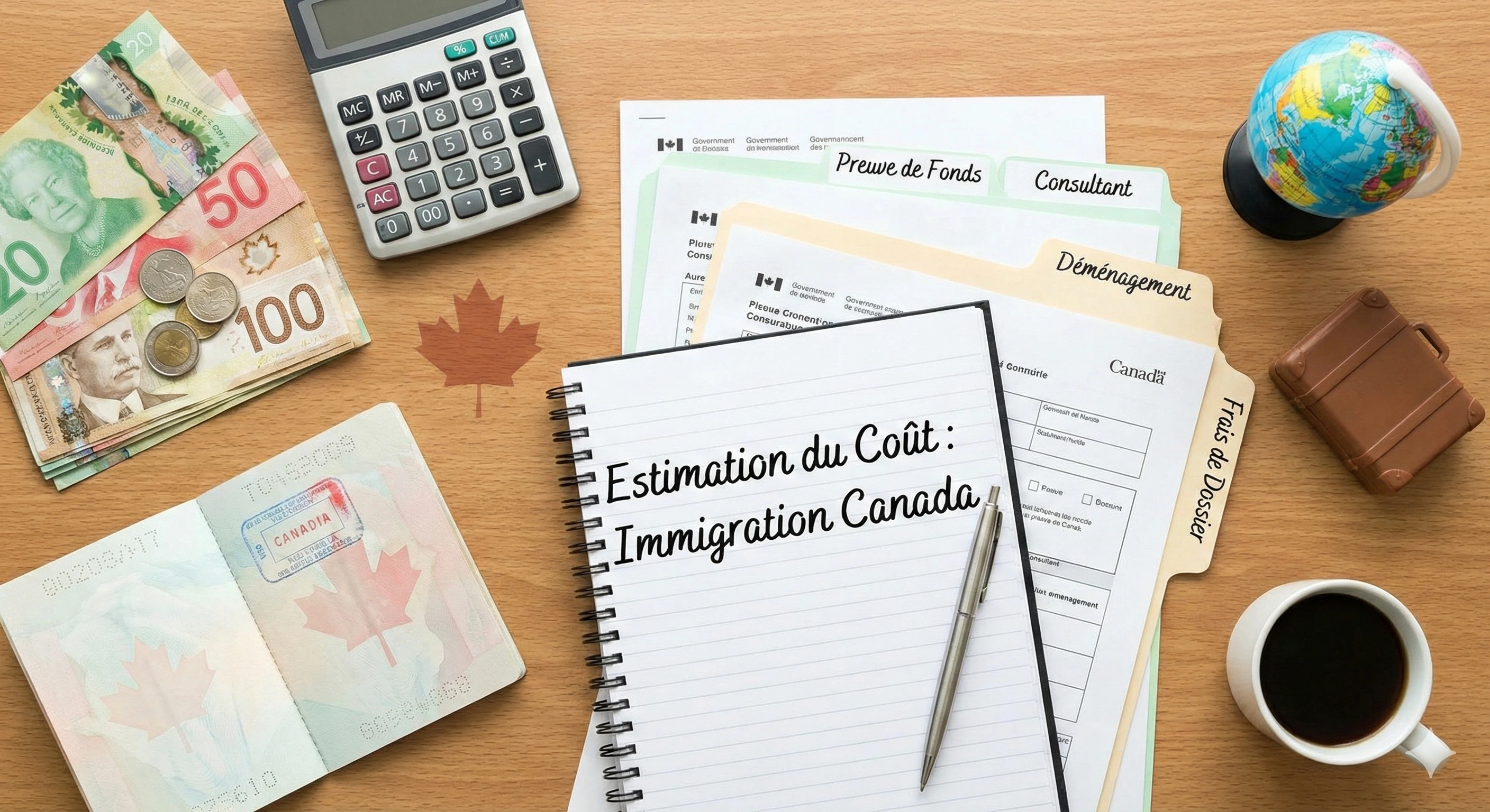 Comment estimer le coût immigration Canada